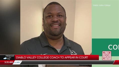 Diablo Valley College coach to be arraigned on pimping, trafficking charges